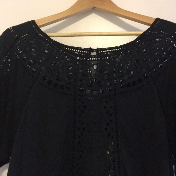 Anthropologie black blouse NWT - Picture 2 of 4